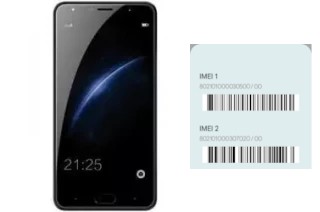 How to see the IMEI code in Evok Dual Note