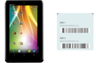 How to see the IMEI code in Funbook 3G P600