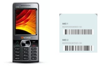 How to see the IMEI code in X310