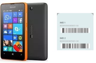 How to find the IMEI code on Lumia 430 Dual SIM