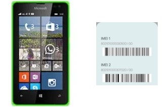 How to find the IMEI code on Lumia 532