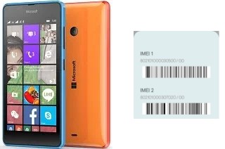 How to find the IMEI code on Lumia 540 Dual SIM