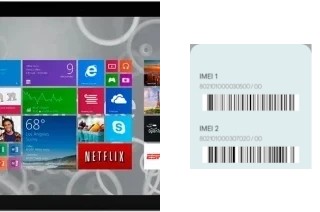 How to see the IMEI code in Surface 3