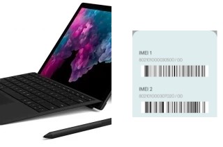 How to see the IMEI code in Surface Pro 6