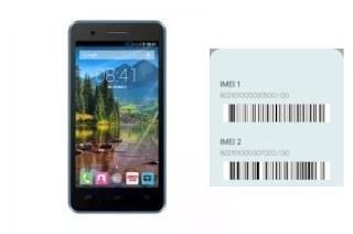 How to find the IMEI code on A260