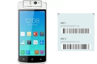 How to find the IMEI code on Mito A77