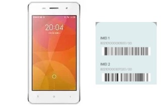 How to see the IMEI code in Mito A82