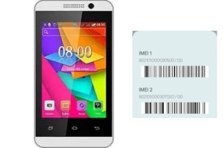 How to find the IMEI code on A850