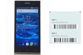 How to see the IMEI code in Mito A91