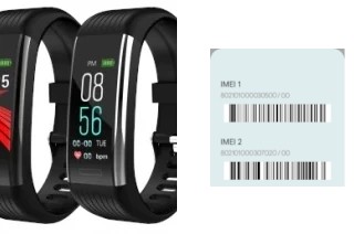 How to see the IMEI code in FitBand 1