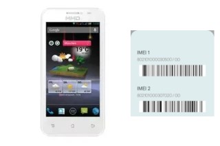 How to see the IMEI code in MMD Z45