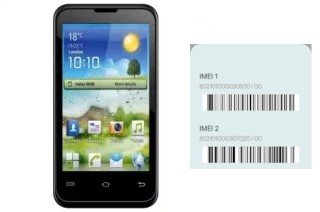 How to find the IMEI code on Mobell S58