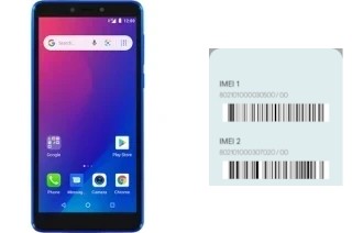 How to find the IMEI code on Mobicel R1