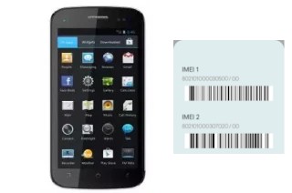 How to find the IMEI code on Cynus T2