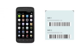 How to find the IMEI code on E588