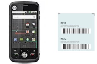 How to see the IMEI code in Quench XT5 XT502