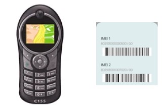 How to see the IMEI code in C155