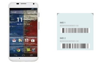 How to see the IMEI code in Moto X