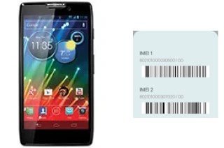 How to find the IMEI code on RAZR HD XT925