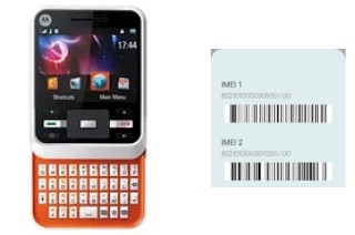 How to find the IMEI code on Motocubo A45