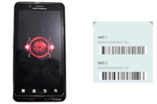 How to see the IMEI code in Droid Bionic Targa