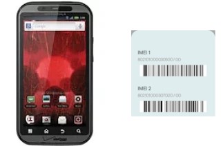 How to see the IMEI code in DROID BIONIC XT865