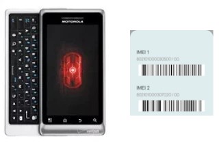 How to find the IMEI code on DROID 2 Global