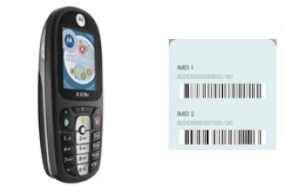 How to see the IMEI code in E378i