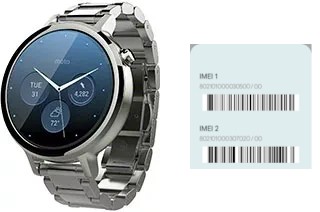 How to see the IMEI code in Moto 360 46mm (2nd gen)