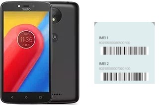 How to find the IMEI code on Moto C