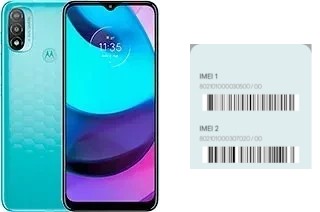 How to find the IMEI code on Moto E20