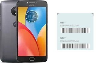 How to see the IMEI code in Moto E4 Plus