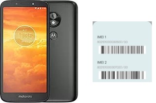 How to see the IMEI code in Moto E5 Play Go