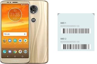 How to find the IMEI code on Moto E5 Plus