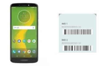 How to see the IMEI code in Moto E6