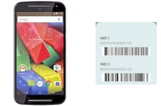 How to find the IMEI code on Moto G 4G (2nd gen)