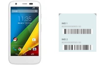 How to find the IMEI code on Moto G 4G