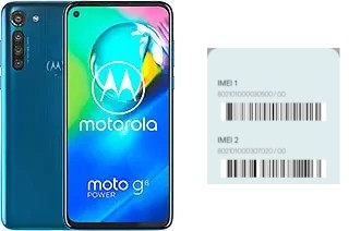 How to find the IMEI code on Moto G8 Power