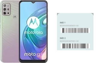 How to find the IMEI code on Moto G10