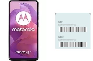 How to find the IMEI code on Moto G24