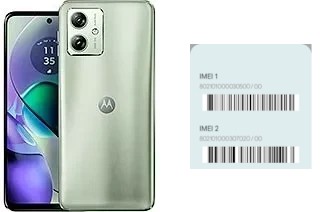How to see the IMEI code in Moto G54