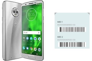 How to find the IMEI code on Moto G6