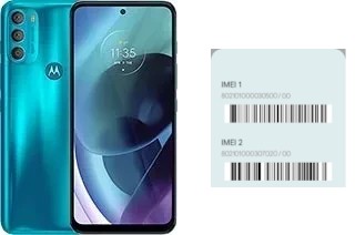 How to find the IMEI code on Moto G71 5G