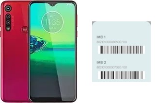 How to see the IMEI code in Moto G8 Play