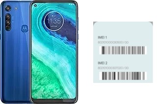 How to find the IMEI code on Moto G8