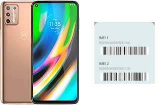 How to find the IMEI code on Moto G9 Plus