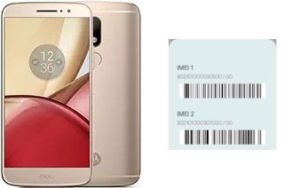 How to see the IMEI code in Moto M