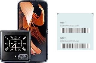 How to find the IMEI code on Moto Razr 2022