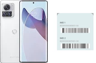 How to find the IMEI code on Moto X30 Pro