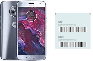 How to see the IMEI code in Moto X4